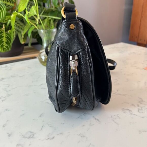 Marc Jacobs Large Nash Two Tone Hardware Black Crossbody - Picture 5 of 13